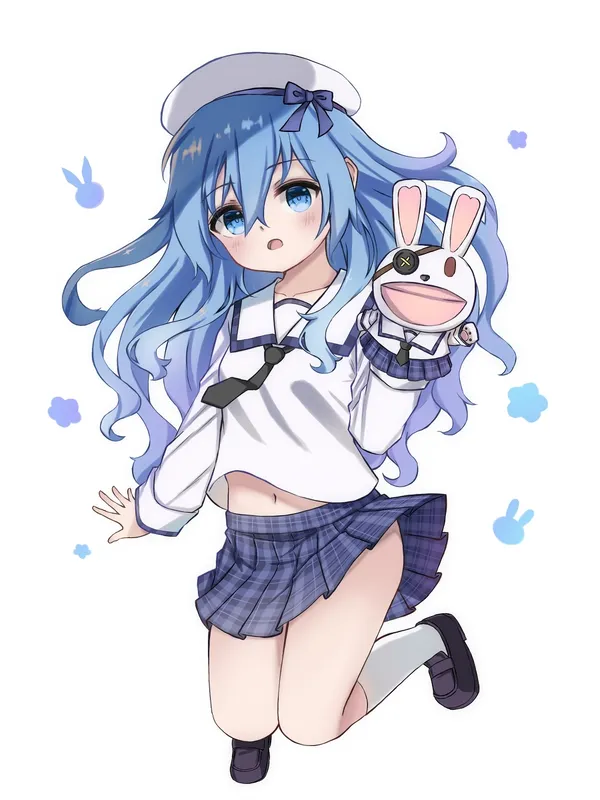 ảnh Yoshino anime áo trắng