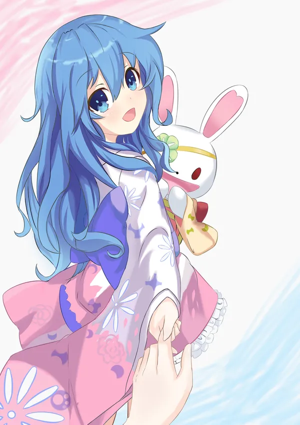 ảnh Yoshino anime nắm tay