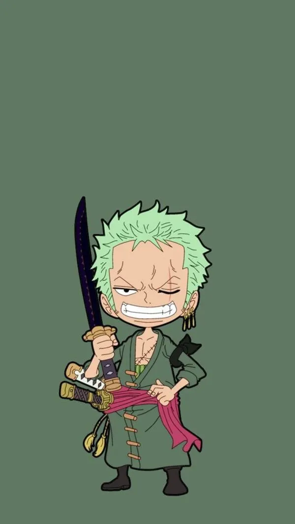 ảnh zoro tức giận cute 