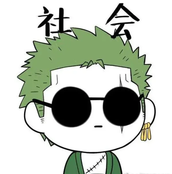 ảnh zoro đeo kính