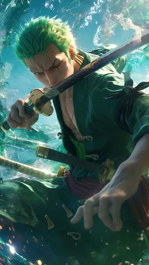 ảnh zoro cầm kiếm