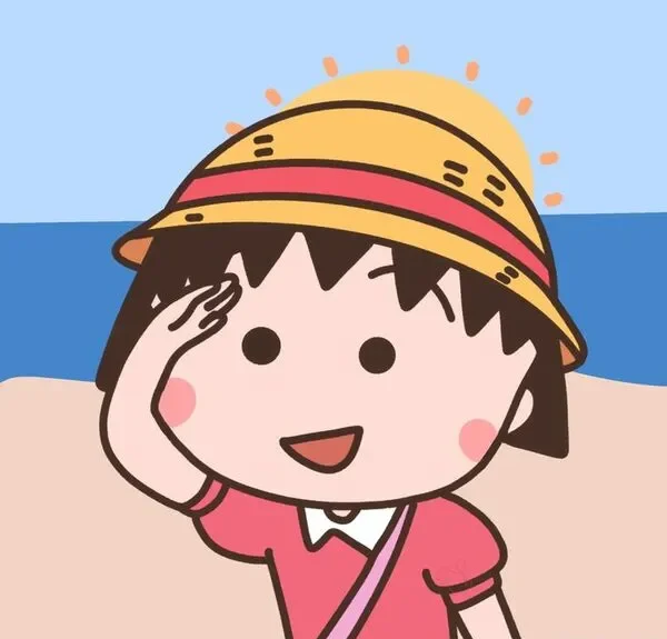 chibi maruko-chan ngắm biển 