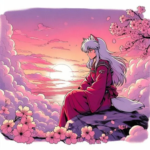 hình ảnh inuyasha cảnh đẹp 