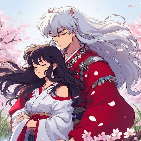 hình ảnh inuyasha lãng mạn đẹp