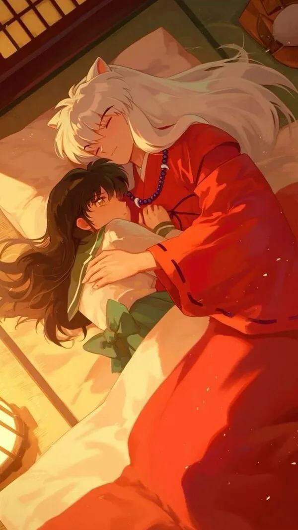 hình ảnh inuyasha và bạn gái