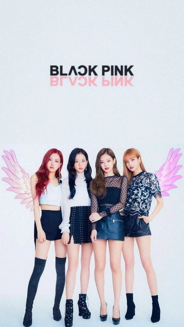 Hình nền Blackpink cánh thiên thần