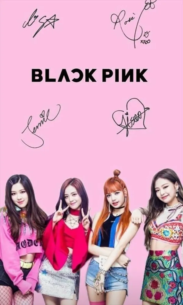 Hình nền Blackpink dễ thương đơn giản