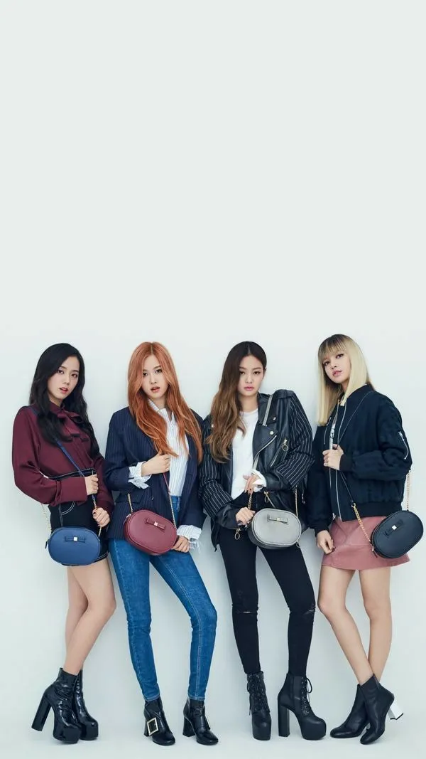 Hình nền Blackpink phông trắng