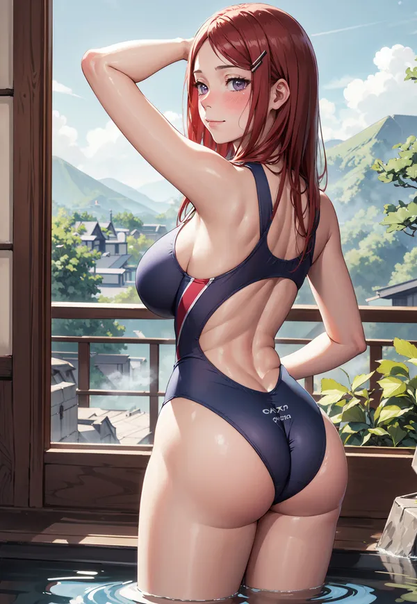 Kushina Uzumaki bikini liền