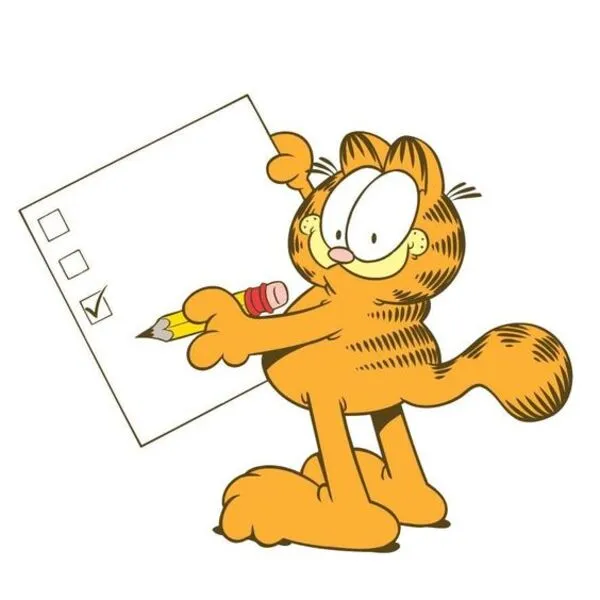 mèo garfield cute dễ thương 