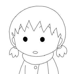 tranh tô màu nhân vật anime