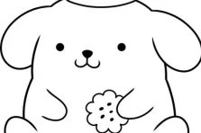 Khám phá 50+ tranh tô màu Pompompurin anime cute cho bé yêu