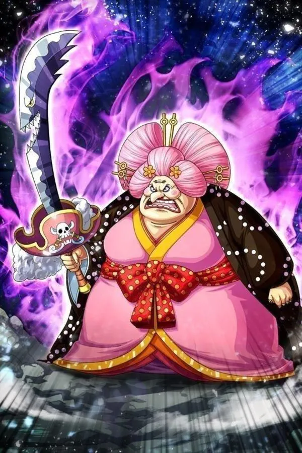 big mom cầm kiếm uy quyền 