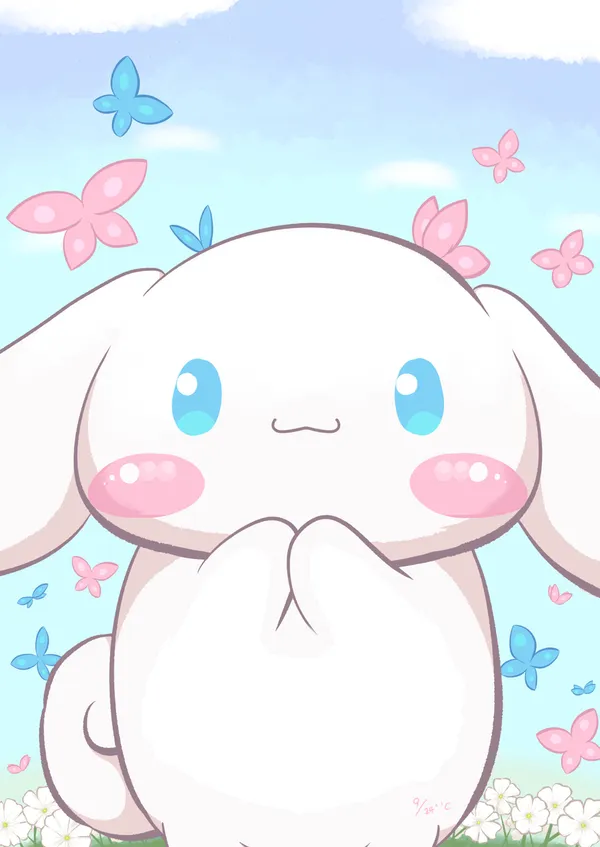 cinnamoroll hình nền dt cute 