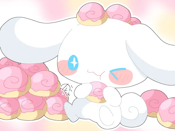 cinnamoroll hình nền máy tính cute