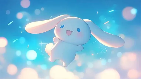 cinnamoroll hình nền máy tính mộng mơ 