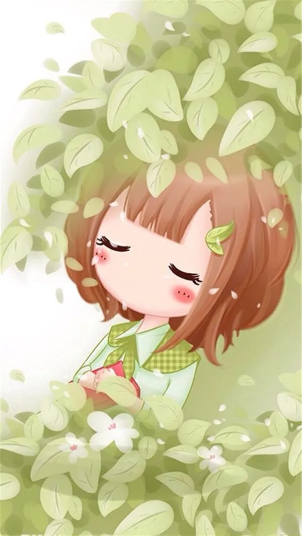 hình nền chibi nữ 