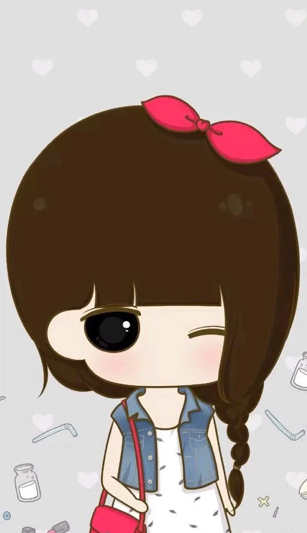 hình nền chibi nữ xinh 