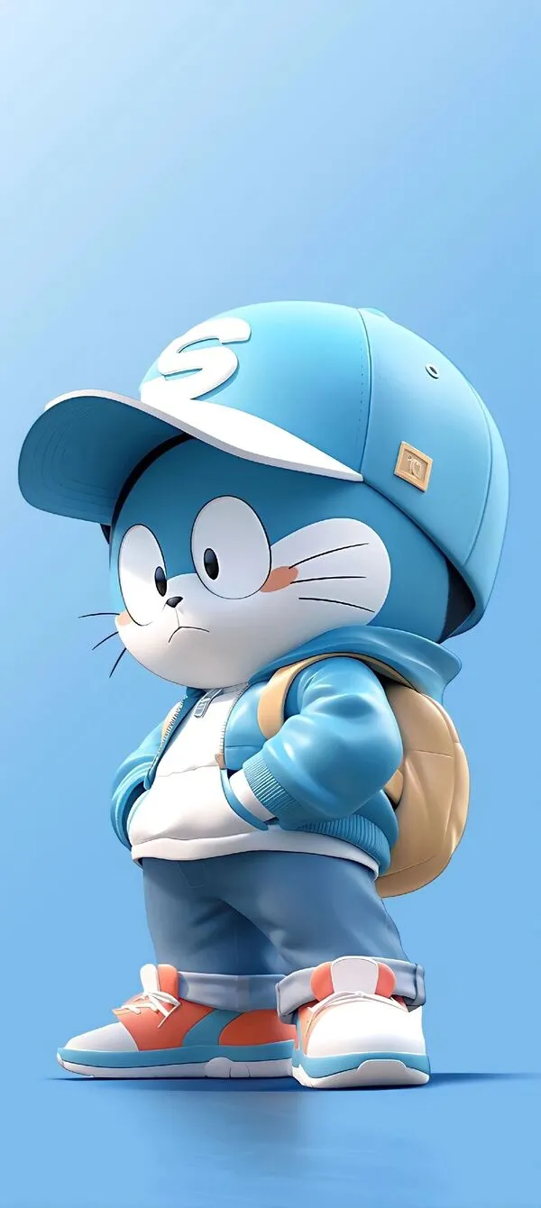 hình nền doraemon cute 4k ngầu 