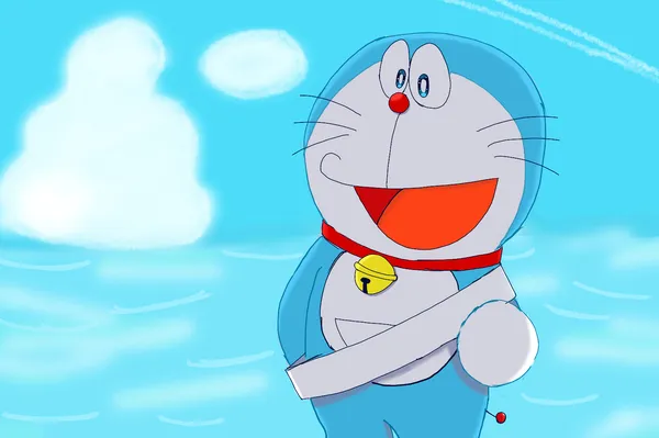 hình nền doraemon cute cho máy tính