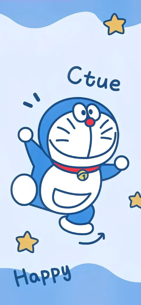 hình nền doraemon cute happy