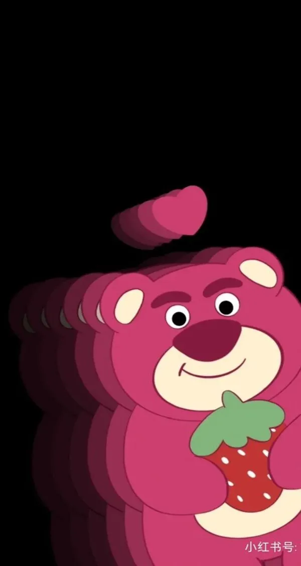 lotso hình nền gấu dâu đáng yêu 