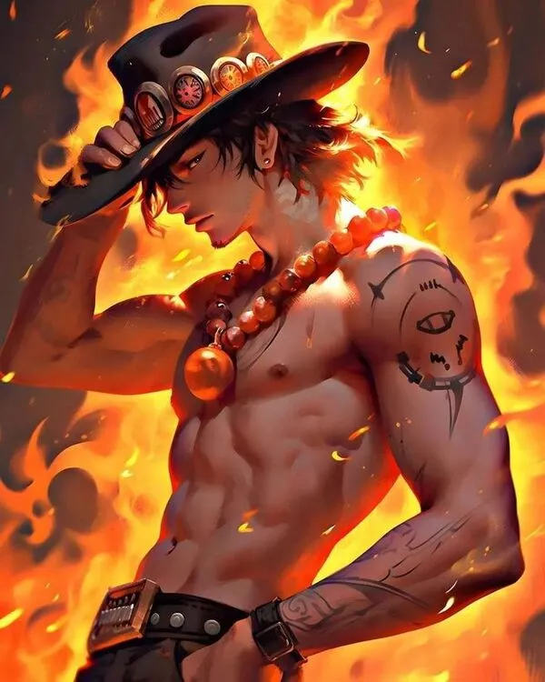 portgas d ace one piece hiên ngang 