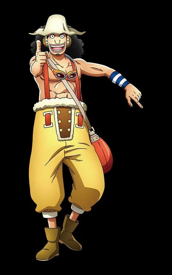 usopp wano nền đen 