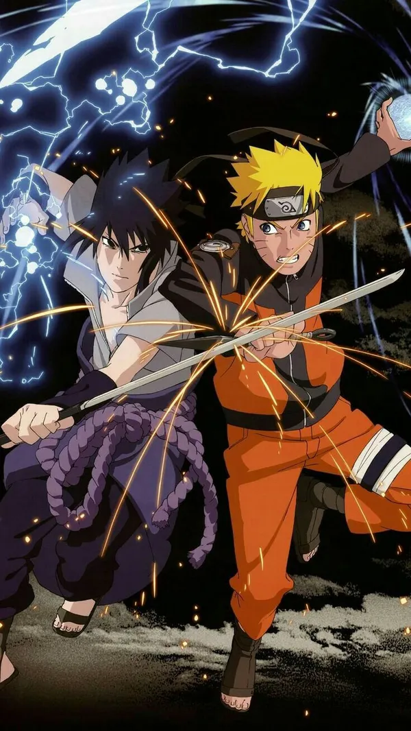 ảnh naruto và sasuke sức mạnh nhất 