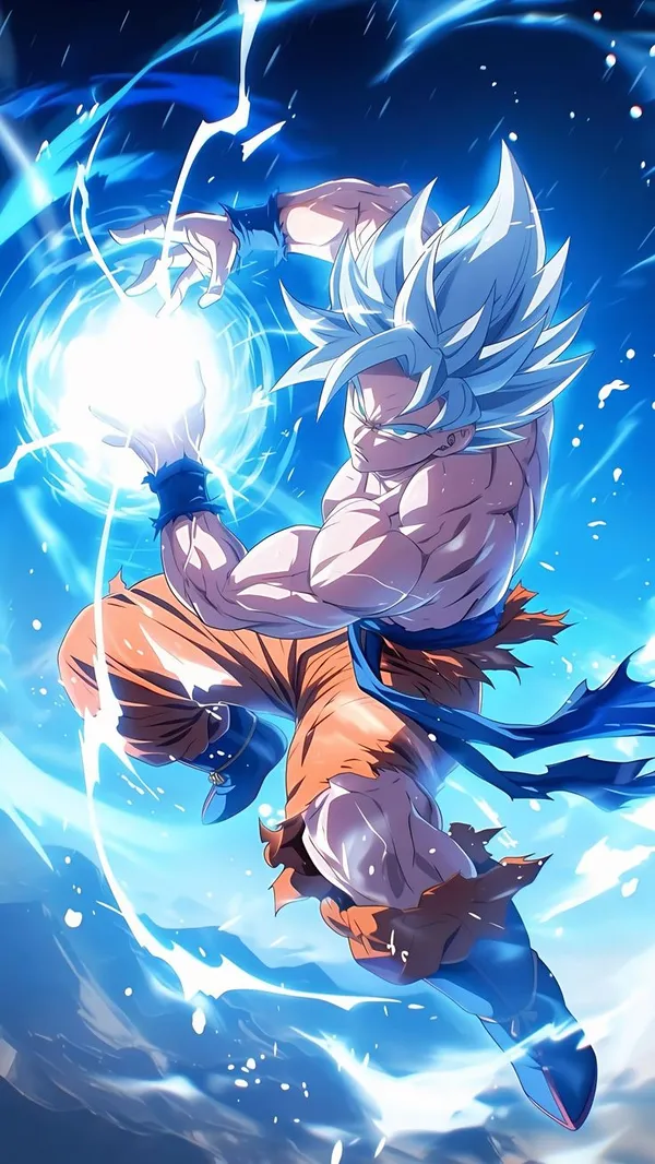 hình nền goku 4k sắc nét 