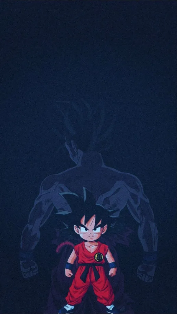 hình nền goku lúc bé 