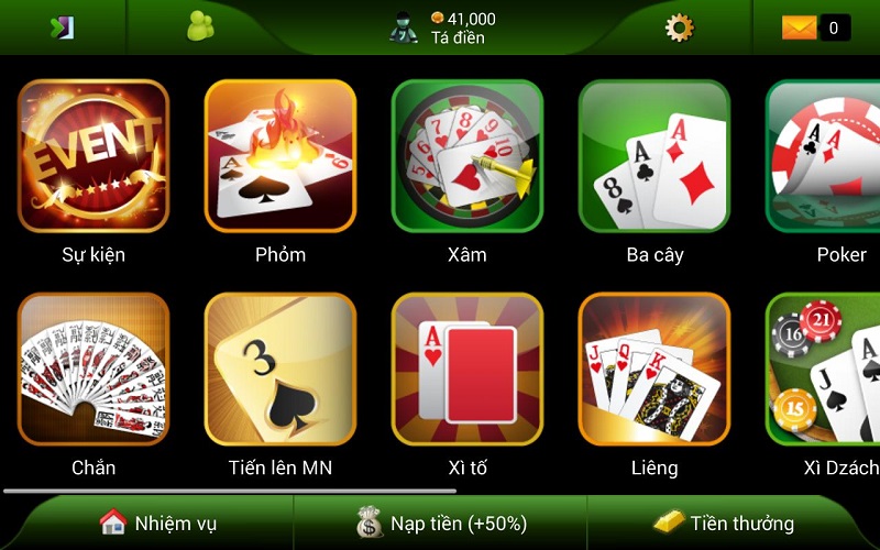 Kho game đa dạng có tại Kubet77 