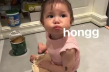 Cười té ghế với loạt meme em bé cute biểu cảm khó đỡ