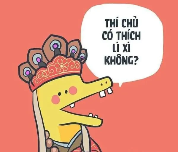 meme tết chế có chữ 