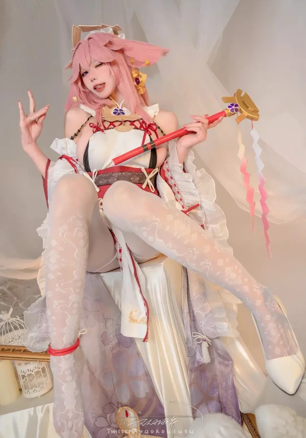 ảnh cosplay genshin tinh tế