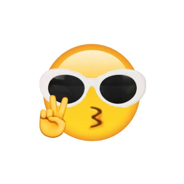 emoji meme đeo kính 