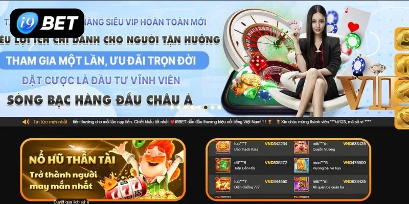 Khám phá kho game giải trí đỉnh cao tại nhà cái I9BET