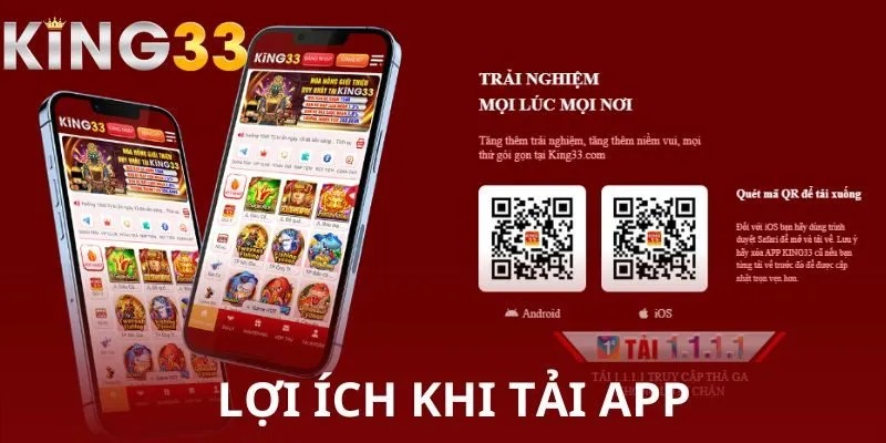 Tải app king33 và trải nghiệm sự tiện lợi của cá cược online