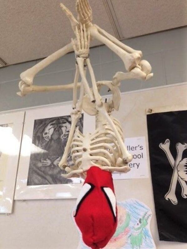 skeleton meme siêu nhân 