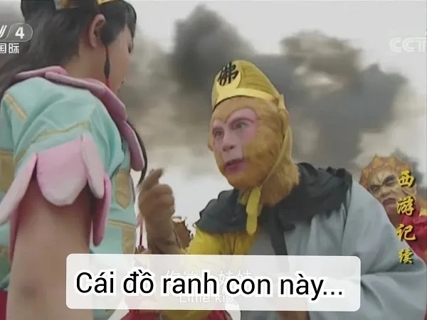 tôn ngộ không meme cái đồ ranh con này 