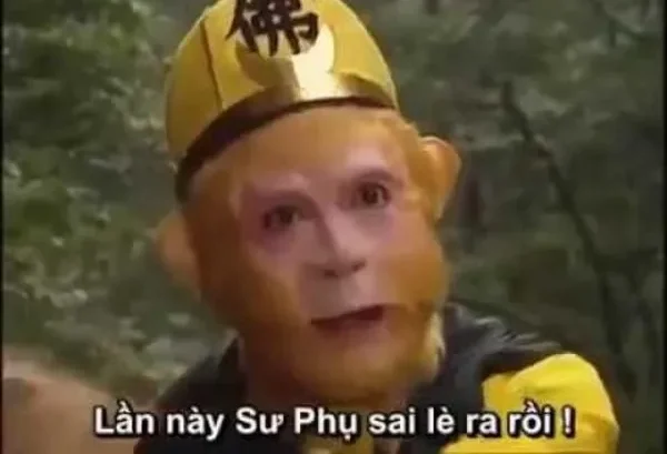 tôn ngộ không meme sư phụ sai rồi 