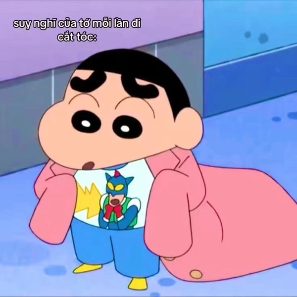 meme hình shin cậu bé bút chì dễ thương (1)