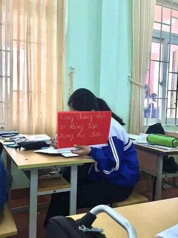 meme học bài học đường 