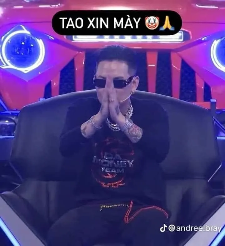 rap việt meme tao xin mày 