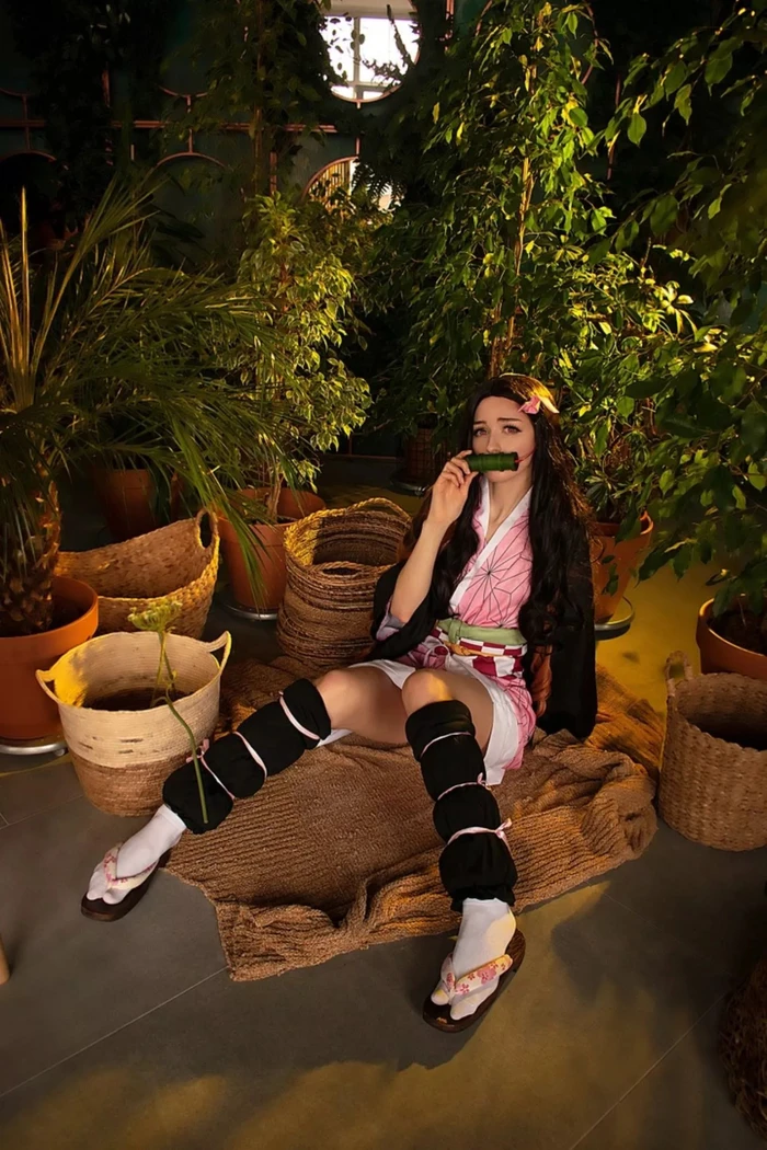 Ảnh sex cosplay Nezuko làm fan phát sốt