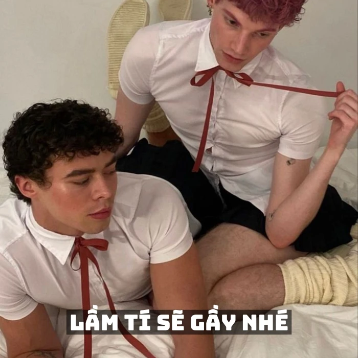 hình ảnh meme làm tí sẽ gầy
