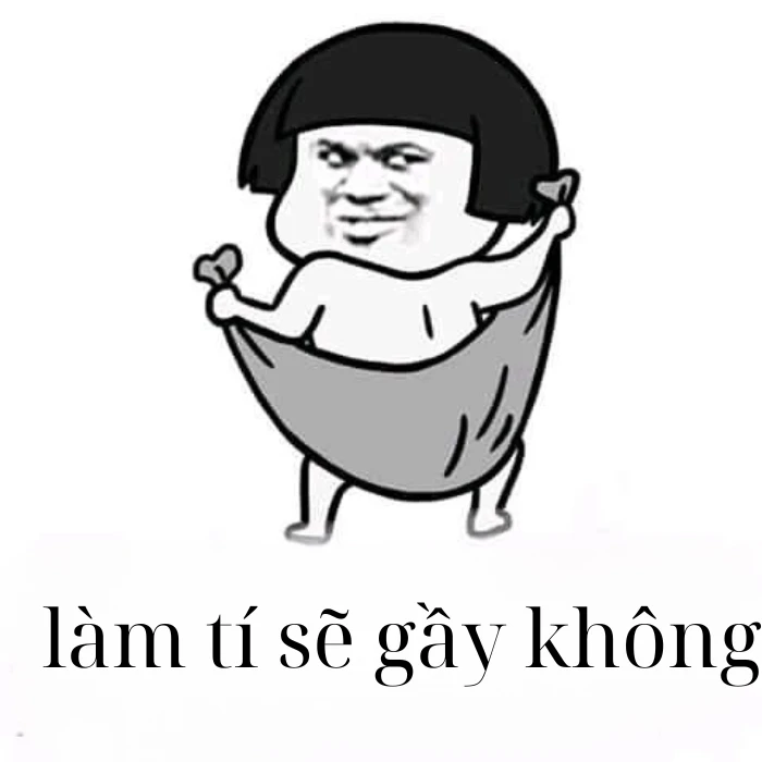 hình chế meme sẽ gầy