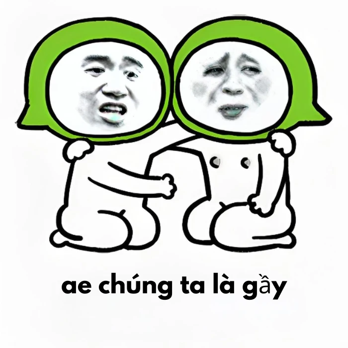 hình meme sẽ gầy bựa