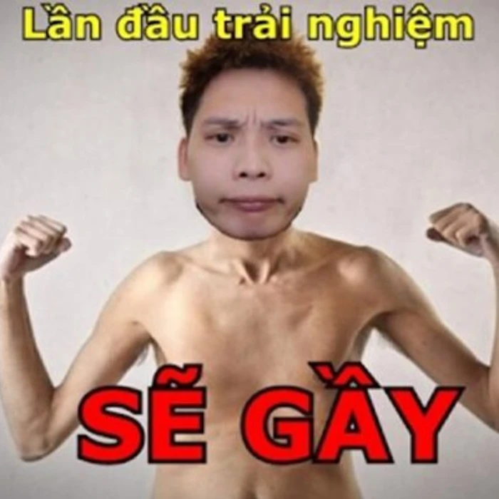 hình meme sẽ gầy trải nghiệm