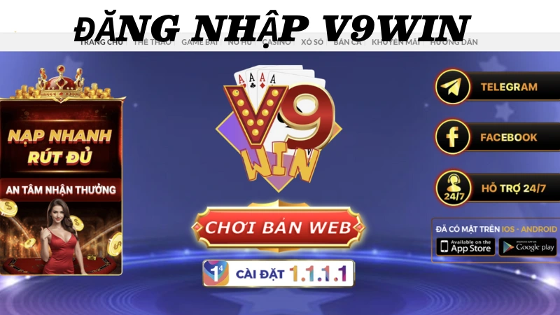 Xử lý lỗi nạp tiền nhà cái v9win nhanh chóng với hỗ trợ 24/7.